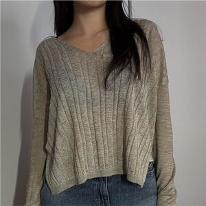 Women's Beige Sweater